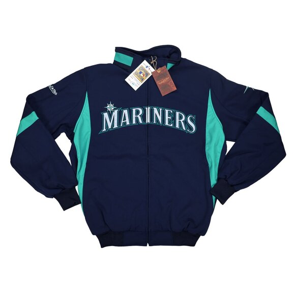 Mitchell & Ness Seattle Mariners Full Zip MLB Men's Big & Tall Jacket NWT - Picture 1 of 7